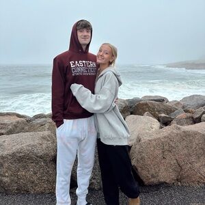 Brandy Melville Zip Up Hoodie